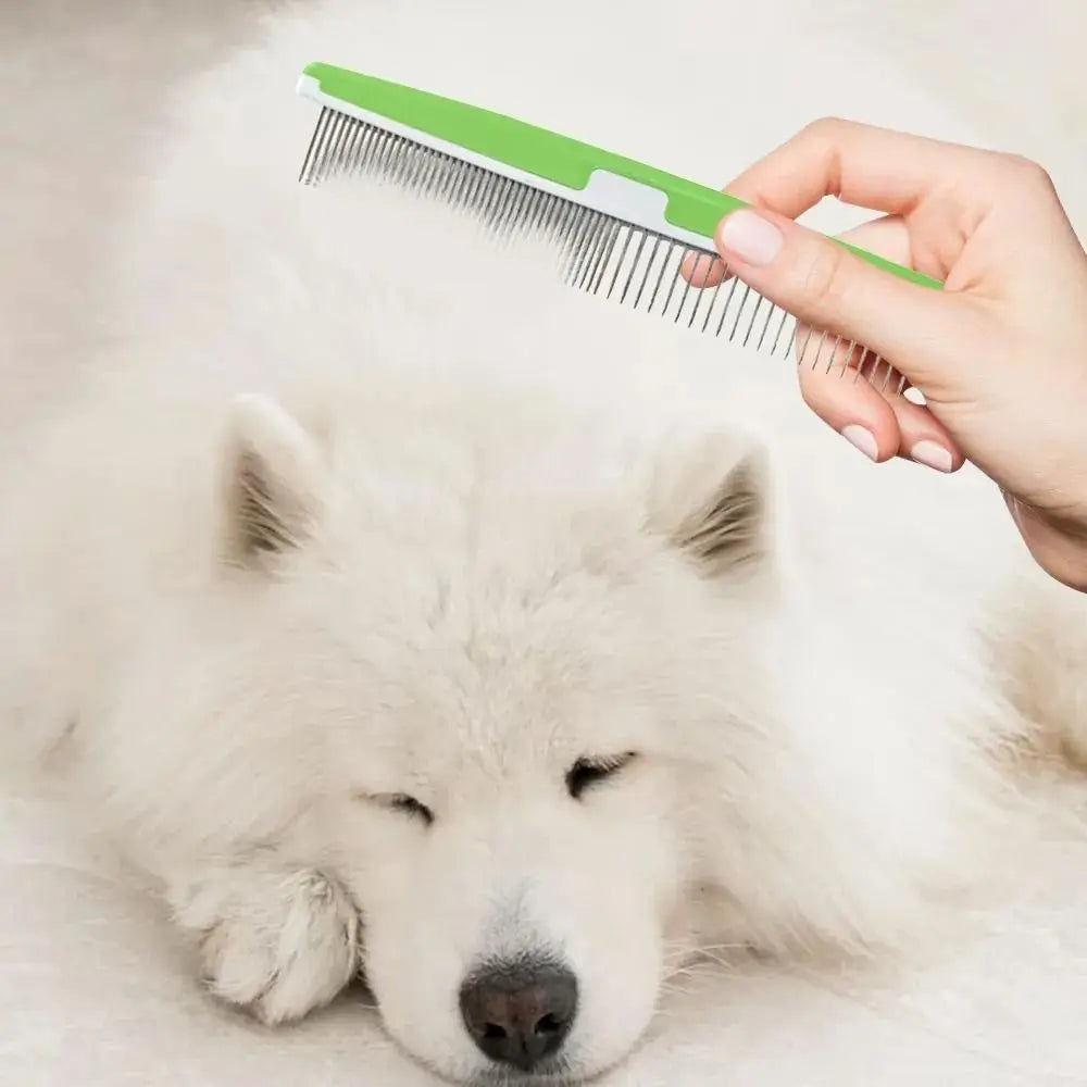 Pet Detangling Pin Comb – Stainless Steel