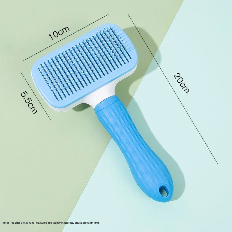 Self-Cleaning Pet Grooming & Massage Comb
