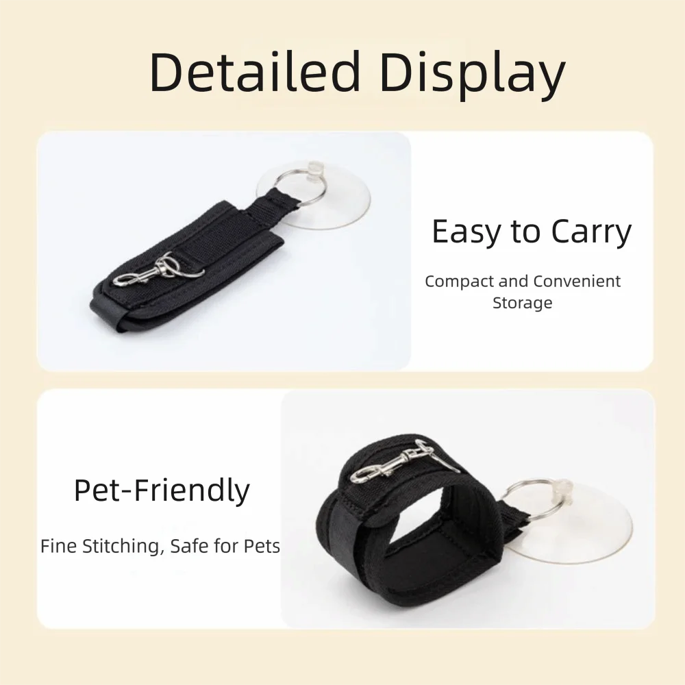 Hands-Free Pet Grooming Loop with Suction Cup