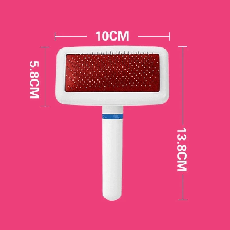 Dog Hair Remover Brush Cat Dog Hair Grooming And Care Comb For Long Hair Dog Pet Removes Hairs Cleaning Bath Brush Dog Supplies