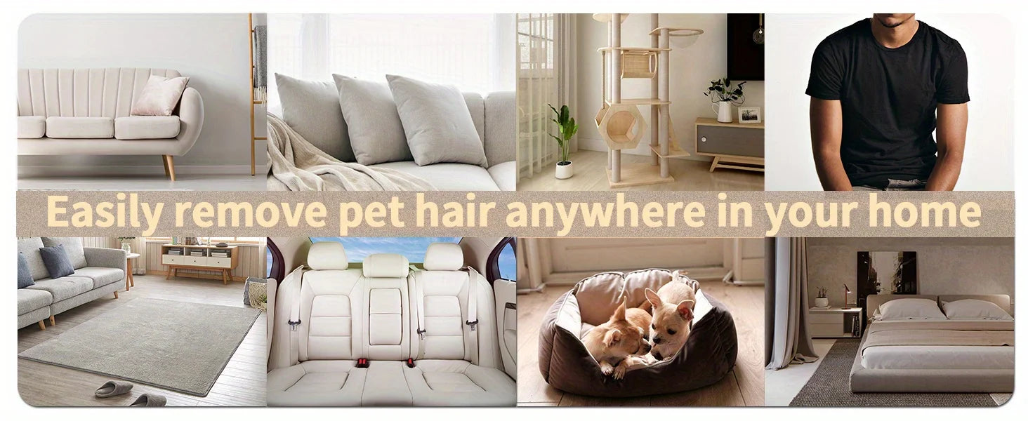Reusable Pet Hair Remover Roller