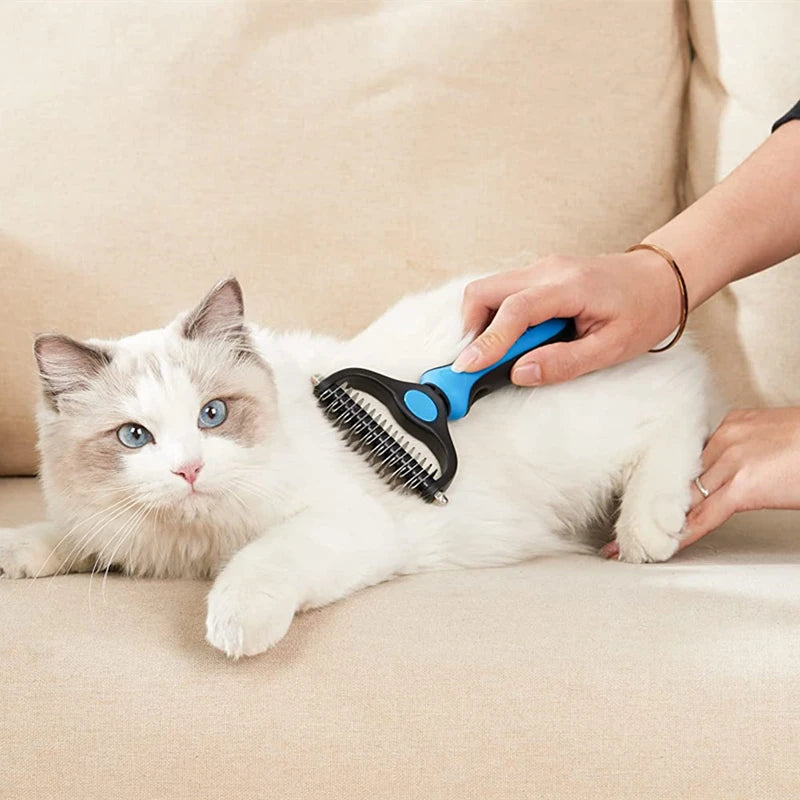 Pet Dematting & Hair Removal Comb – Dogs & Cats