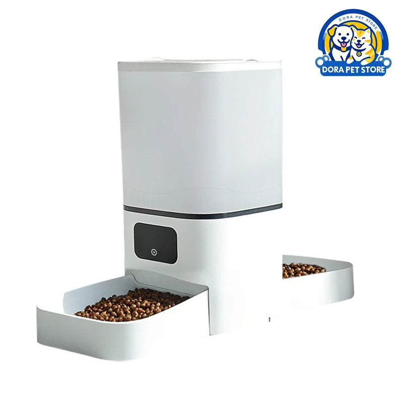 6L Smart Pet Feeder with HD Camera & Two-Way Audio