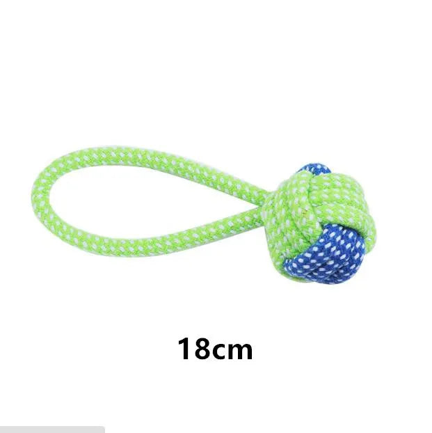 Interactive Cotton Rope Dog Toy – Chew & Dental Care