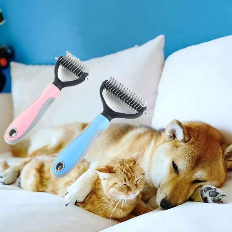 Pet Dematting & Hair Removal Comb – Dogs & Cats