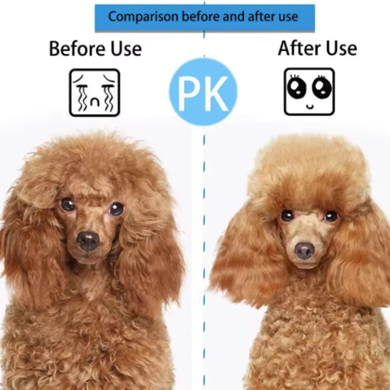 Self-Cleaning Pet Grooming & Massage Comb