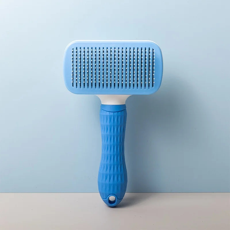 Self-Cleaning Pet Grooming & Massage Comb