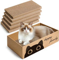 Cardboard Cat Scratching Pad & Bed Combo – Non-Shedding All-Season Pet Bed