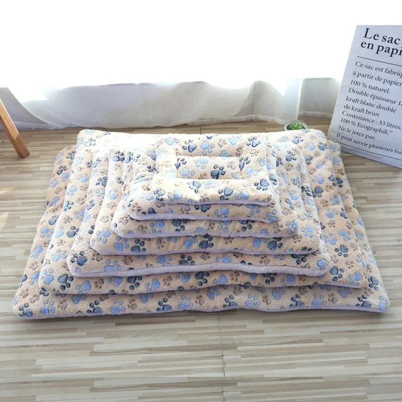 Double-sided Plush Pet Mat – Warm Sleeping Pad for Cats & Dogs