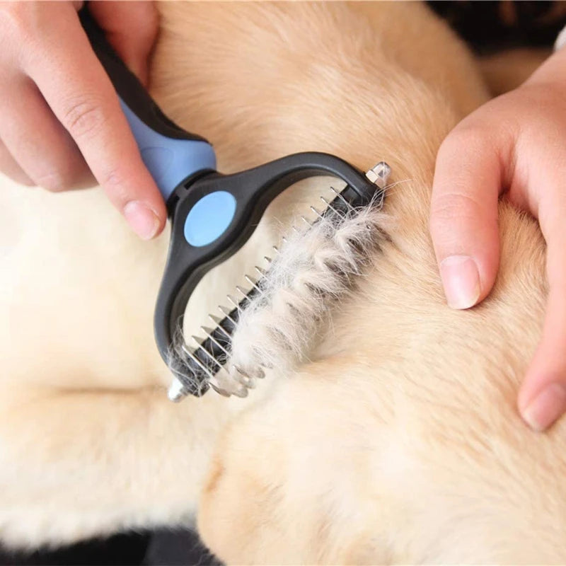 Pet Dematting & Hair Removal Comb – Dogs & Cats