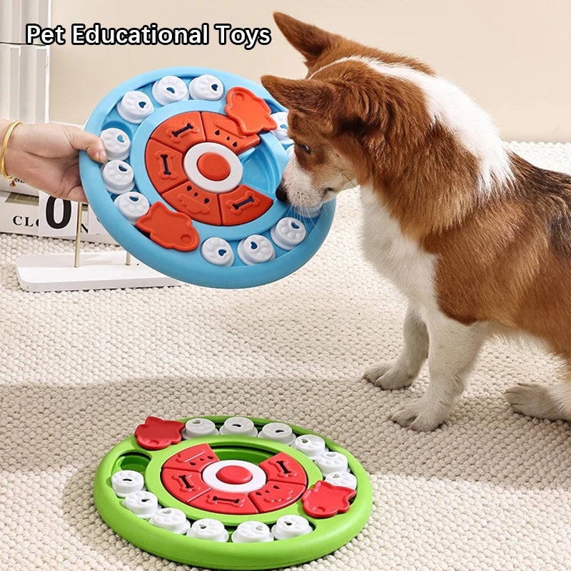 Cat Scratch Pad & Slow Feeder Puzzle Tray – 2-in-1 Play & Feed Station