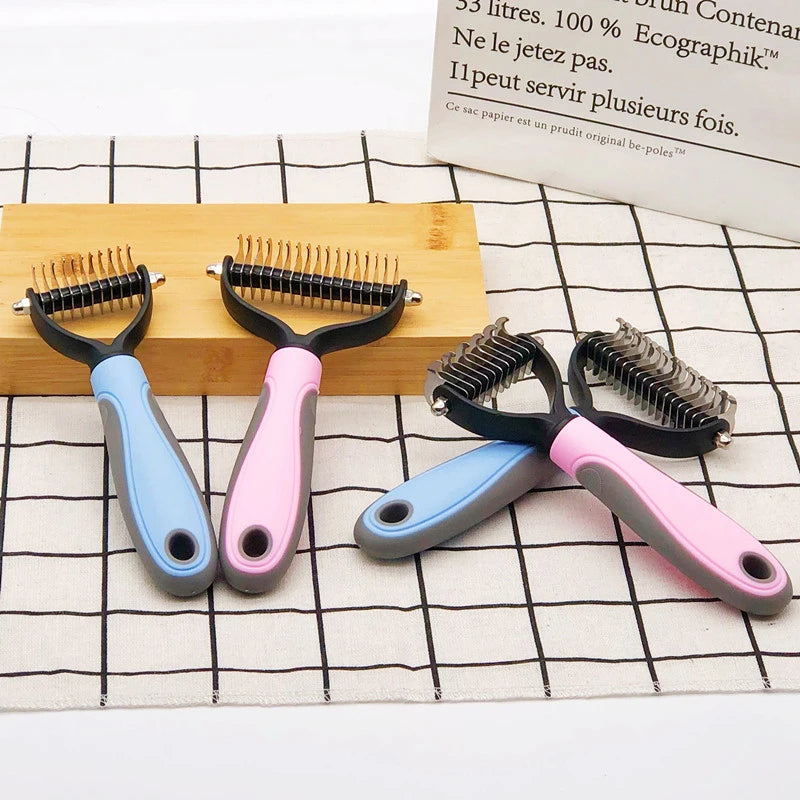 Pet Dematting & Hair Removal Comb – Dogs & Cats