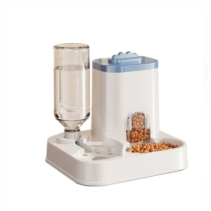 Large Capacity Automatic Pet Feeder & Water Dispenser – Cats & Dogs