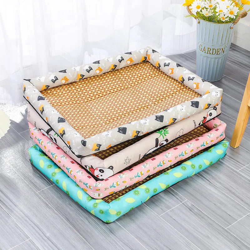 Rattan Woven Pet Cooling Mat