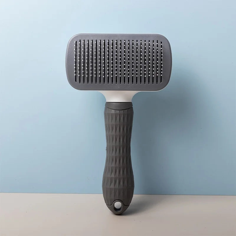 Self-Cleaning Pet Grooming & Massage Comb