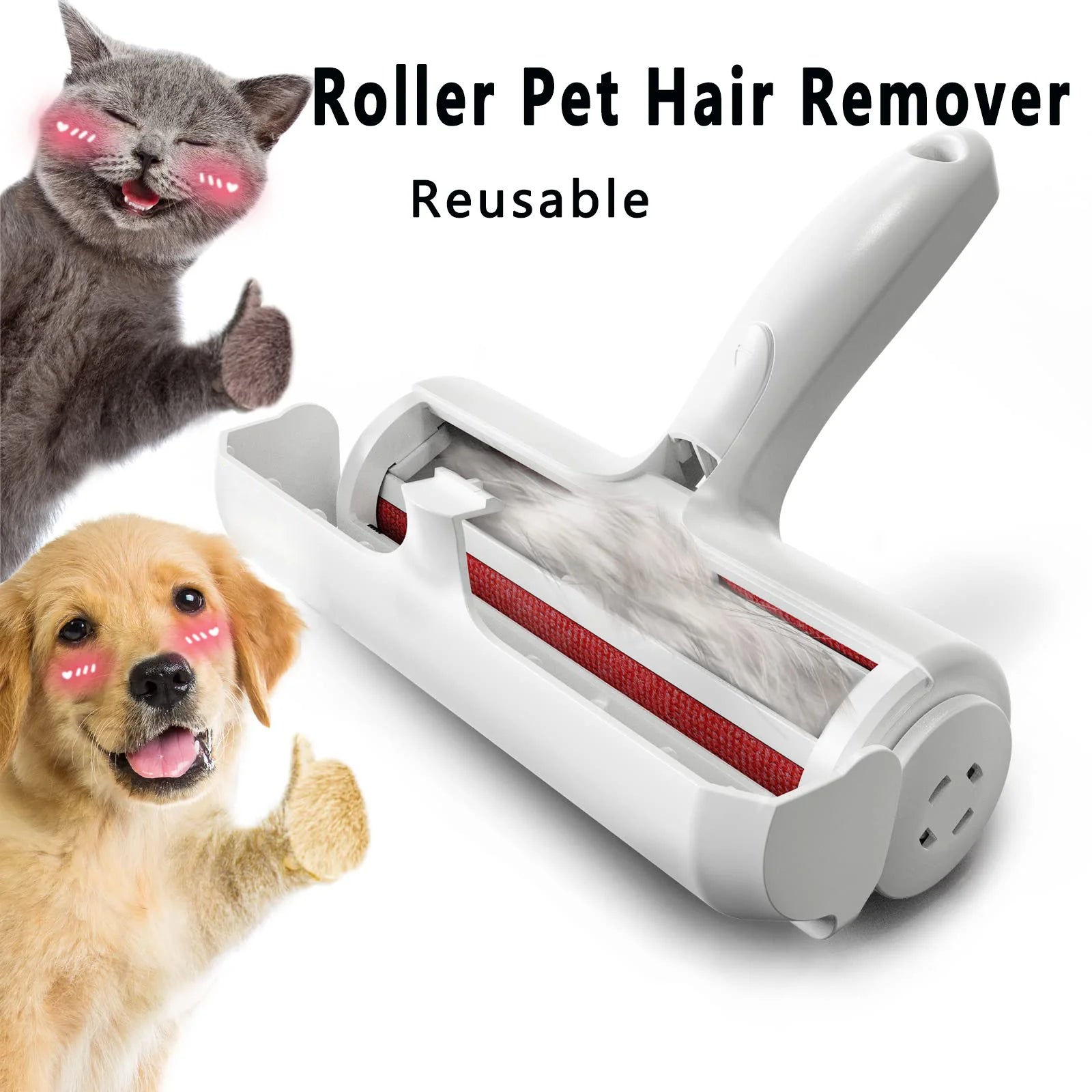 Reusable Pet Hair Remover Roller