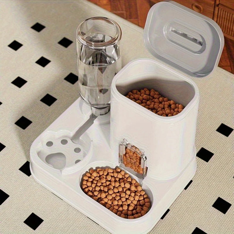 Premium Large Capacity Pet Feeder & Water Dispenser – Cats & Dogs