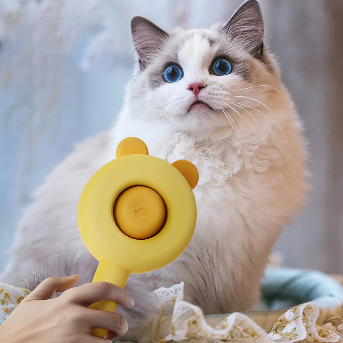 Dog Hair Remover Brush Cat Dog Hair Grooming And Care Comb For Long Hair Dog Pet Removes Hairs Cleaning Bath Brush Dog Supplies