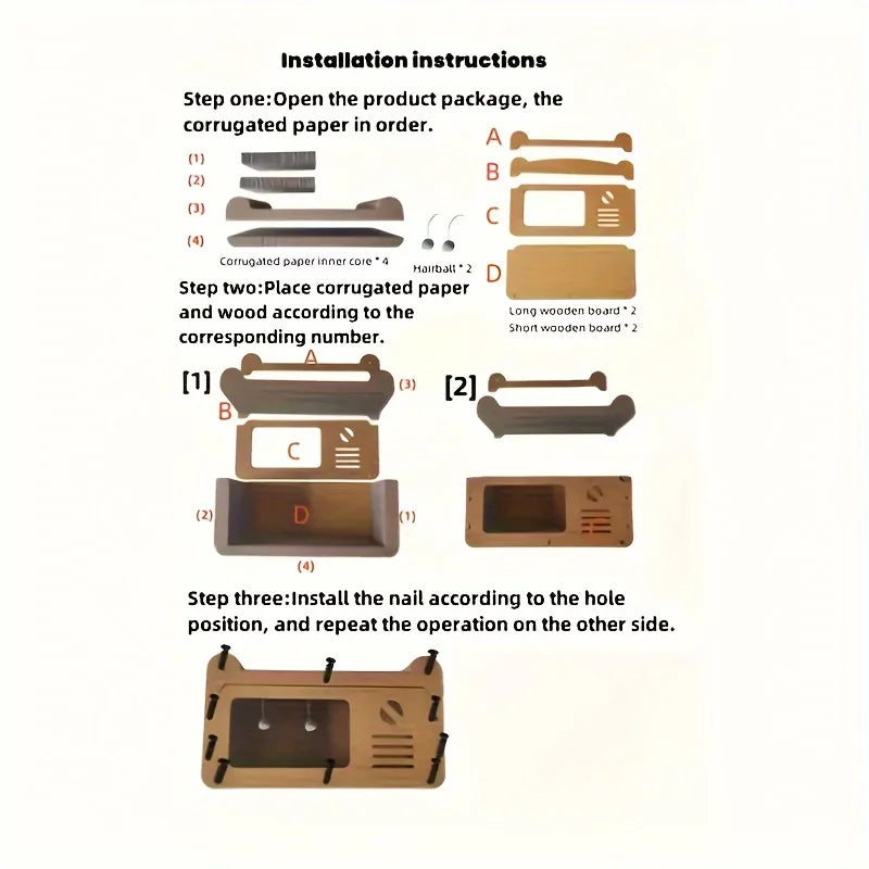 Cat Scratch Sofa with Cardboard Nest, Scratch Column & Interactive Toys – All-in-One