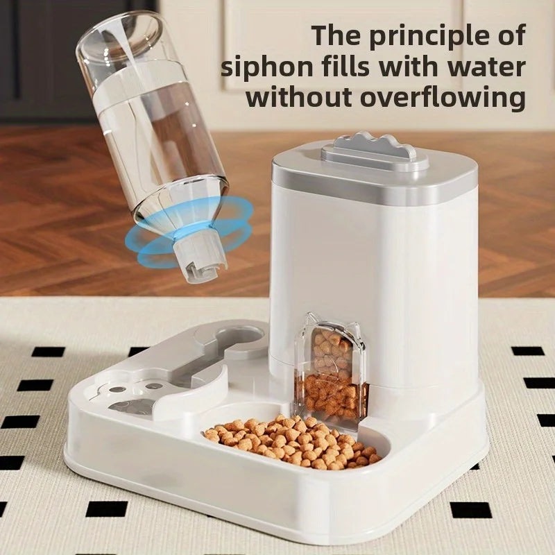 Premium Large Capacity Pet Feeder & Water Dispenser – Cats & Dogs