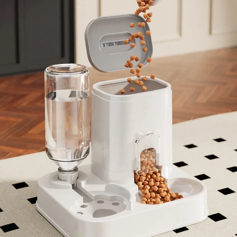 Premium Large Capacity Pet Feeder & Water Dispenser – Cats & Dogs
