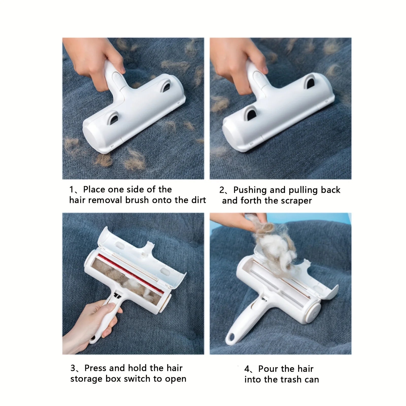 Reusable Pet Hair Remover Roller